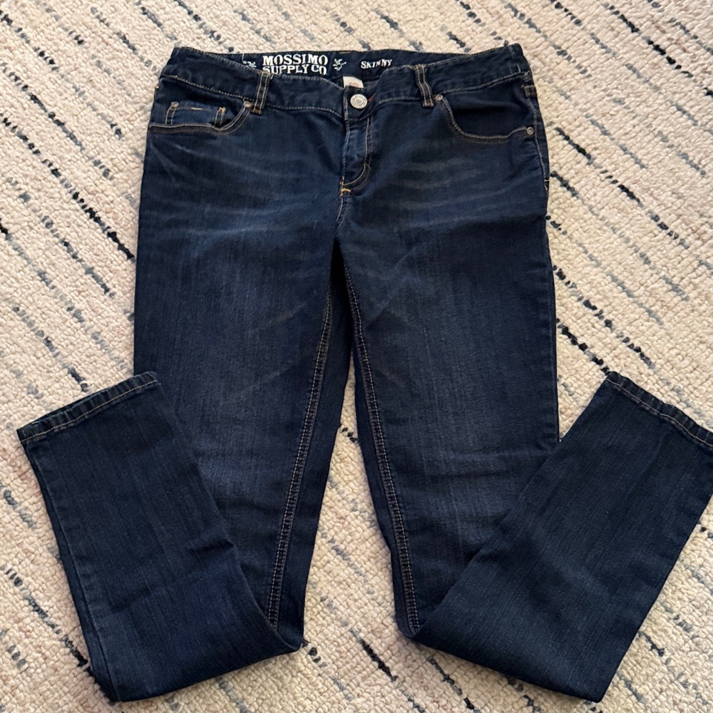 Mossimo Supply Co. Women's Deep Indigo Skinny Jeans